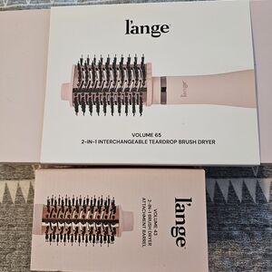 Lange Pink 2-in-1 Interchangeable Teardrop Brush Dryer